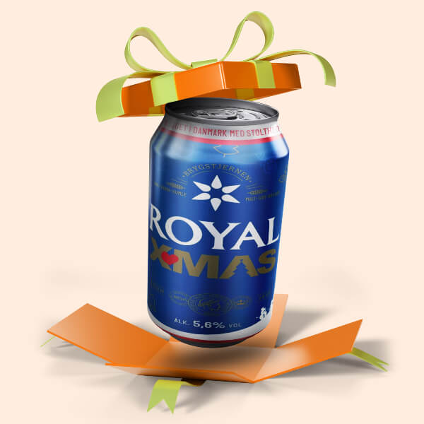 Productfoto van het Deense Royal X-Mas Blagran Blauw Kerstbiertje Bestellen