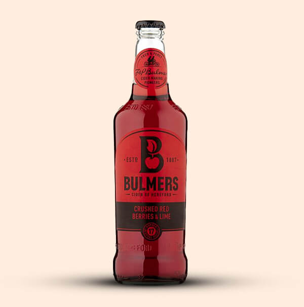 Bulmers Red Berries & Lime Abv 4% 12X500Ml